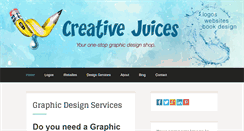 Desktop Screenshot of cjuices.com